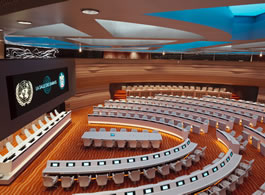 Palais des nations salle XVII - Genève